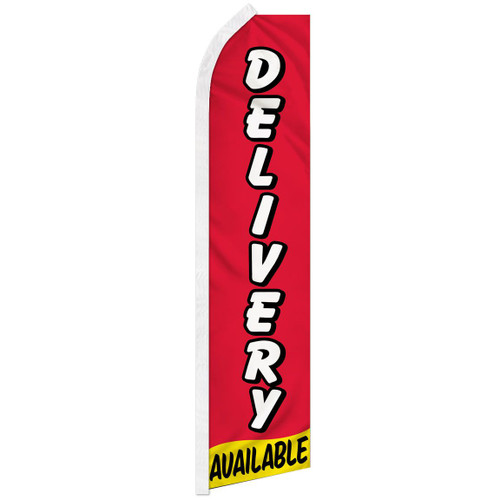 Delivery Available Super Flag