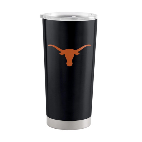 Texas Longhorns Travel Tumbler 20oz Stainless Steel Black