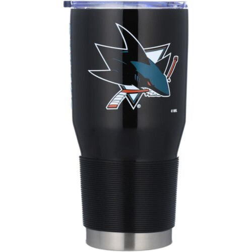 San Jose Sharks Travel Tumbler 30oz Stainless Steel