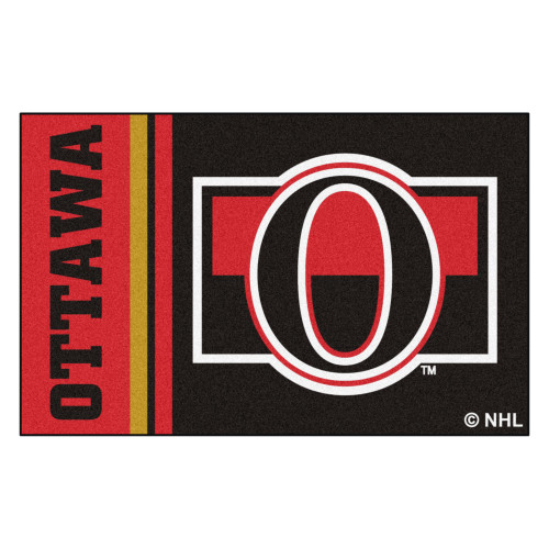 NHL - Ottawa Senators Uniform Starter Mat 19"x30"