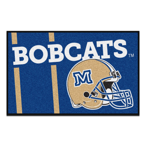 Montana State University Uniform Starter Mat 19"x30"