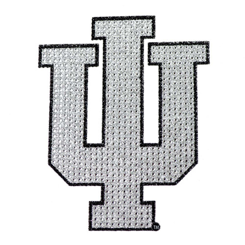Indiana Hoosiers Bling Decal "UI" Primary Logo
