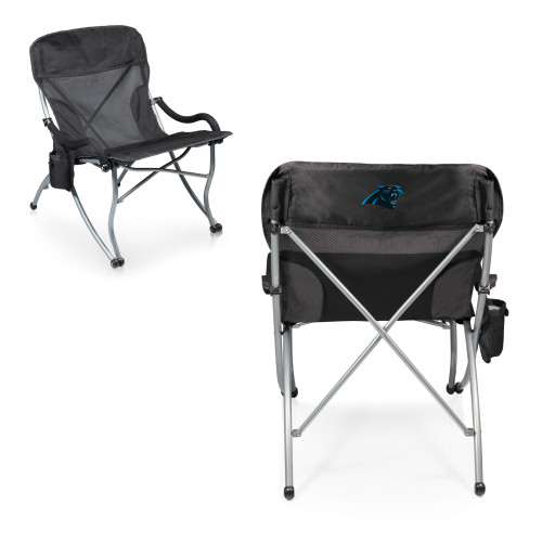 Carolina Panthers PT-XL Heavy Duty Camping Chair, (Black)
