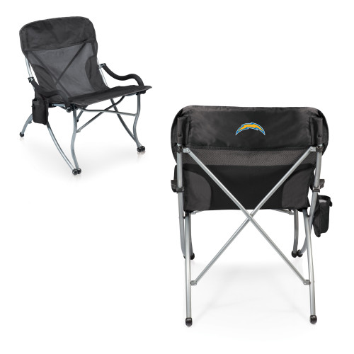 Los Angeles Chargers PT-XL Heavy Duty Camping Chair, (Black)