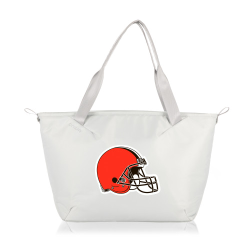 Cleveland Browns Tarana Cooler Tote Bag, (Halo Gray)