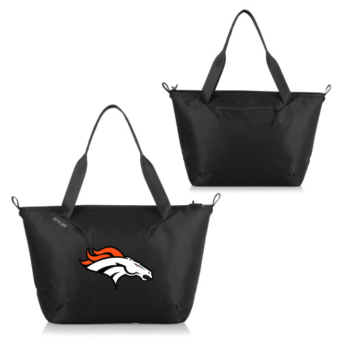 Denver Broncos Tarana Cooler Tote Bag, (Carbon Black)