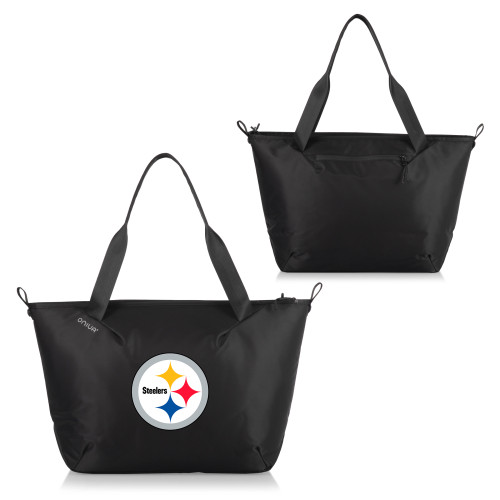 Pittsburgh Steelers Tarana Cooler Tote Bag, (Carbon Black)