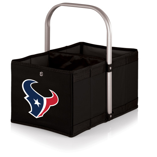 Houston Texans Urban Basket Collapsible Tote, (Black)