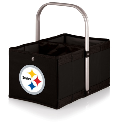 Pittsburgh Steelers Urban Basket Collapsible Tote, (Black)