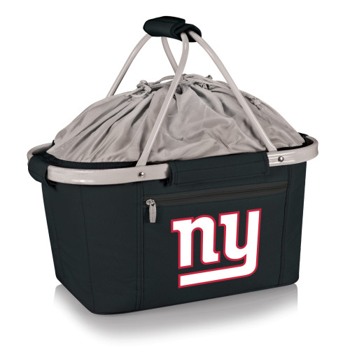 New York Giants Metro Basket Collapsible Cooler Tote, (Black)