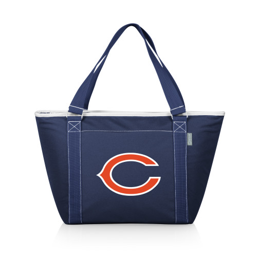 Chicago Bears Topanga Cooler Tote Bag, (Navy Blue)