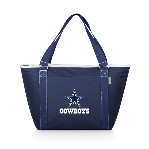 Dallas Cowboys Topanga Cooler Tote Bag, (Navy Blue)