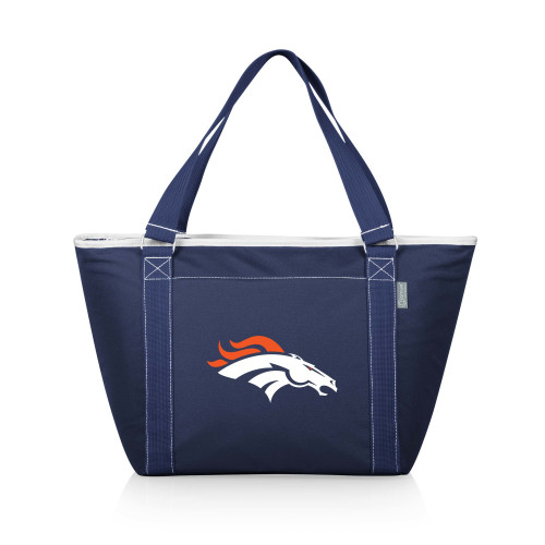 Denver Broncos Topanga Cooler Tote Bag, (Navy Blue)