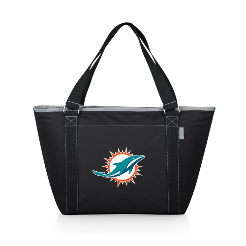 Miami Dolphins Topanga Cooler Tote Bag, (Black)