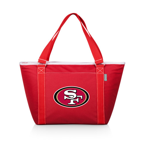 San Francisco 49ers Topanga Cooler Tote Bag, (Red)