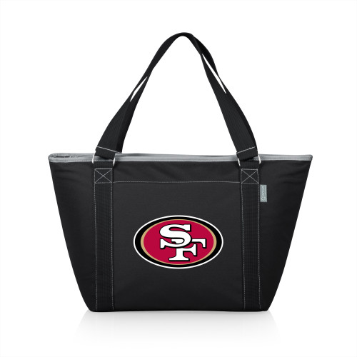 San Francisco 49ers Topanga Cooler Tote Bag, (Black)