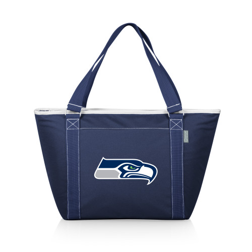 Seattle Seahawks Topanga Cooler Tote Bag, (Navy Blue)