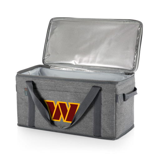 Washington Commanders 64 Can Collapsible Cooler, (Heathered Gray)
