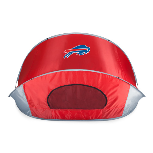 Buffalo Bills Manta Portable Beach Tent, (Red with Gray Accents)