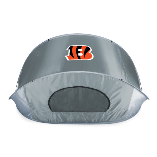 Cincinnati Bengals Manta Portable Beach Tent, (Gray with Black Accents)