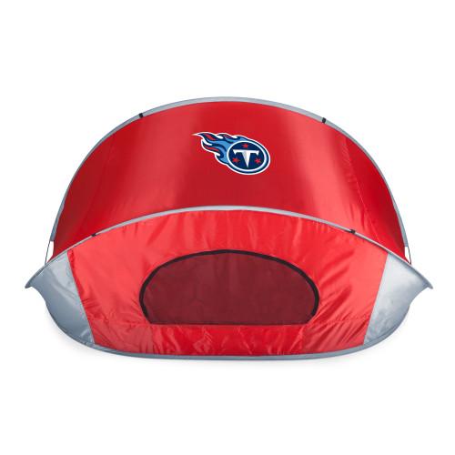 Tennessee Titans Manta Portable Beach Tent, (Red with Gray Accents)