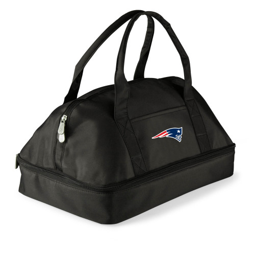 New England Patriots Potluck Casserole Tote, (Black)