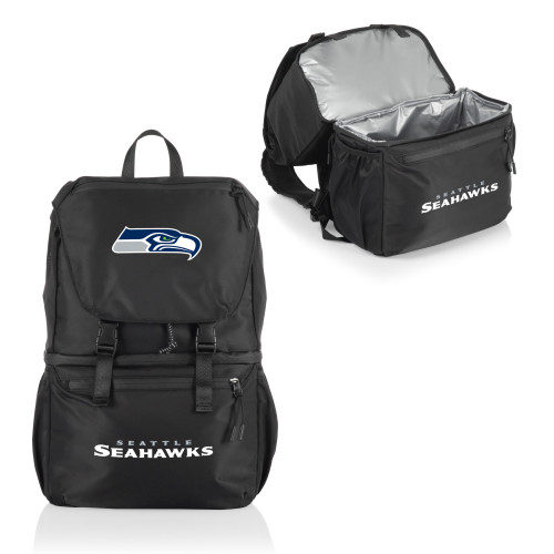 Seattle Seahawks Tarana Backpack Cooler, (Carbon Black)