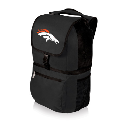 Denver Broncos Zuma Backpack Cooler, (Black)