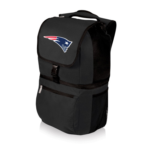 New England Patriots Zuma Backpack Cooler, (Black)