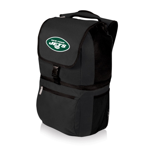 New York Jets Zuma Backpack Cooler, (Black)