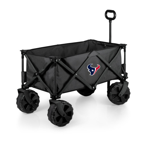 Houston Texans Adventure Wagon Elite All-Terrain Portable Utility Wagon, (Dark Gray)