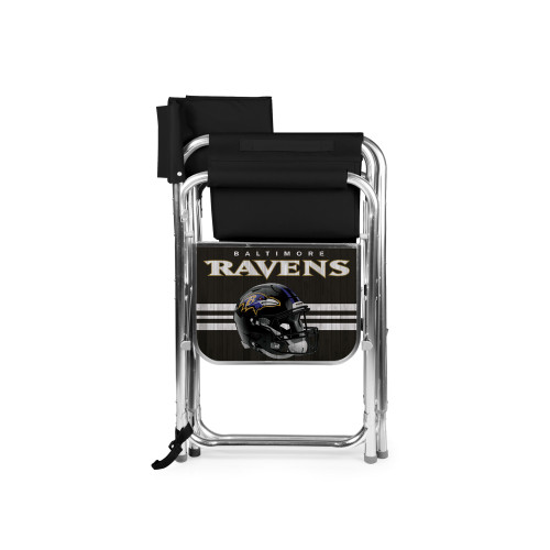 Baltimore Ravens Sports Chair, (Black)