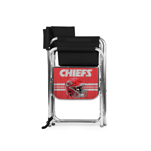 Kansas City Chiefs Sports Chair, (Black)