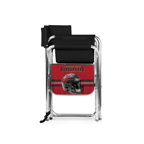 Tampa Bay Buccaneers Sports Chair, (Black)