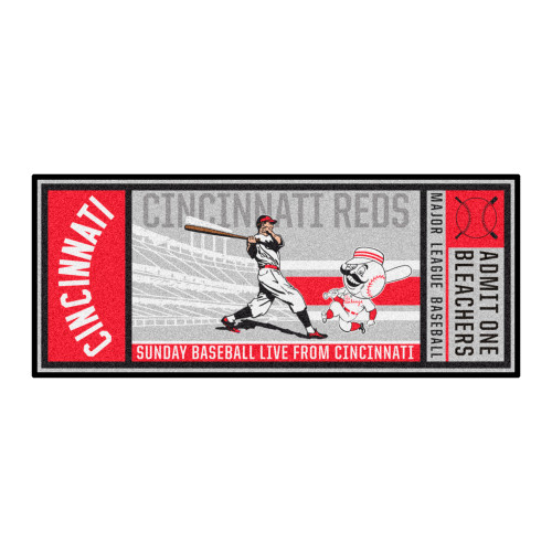 Retro Collection - 1967 Cincinatti Reds Ticket Runner