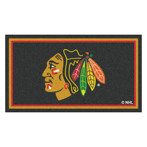 NHL - Chicago Blackhawks 3x5 Rug 36"x 60"