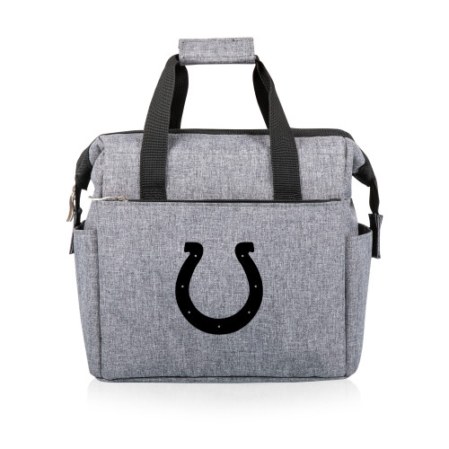 Indianapolis Colts On The Go Lunch Bag Cooler, (Heathered Gray)