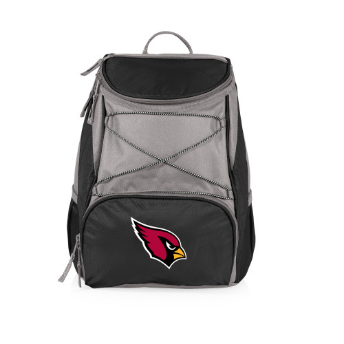 Arizona Cardinals PTX Backpack Cooler, (Black with Gray Accents)