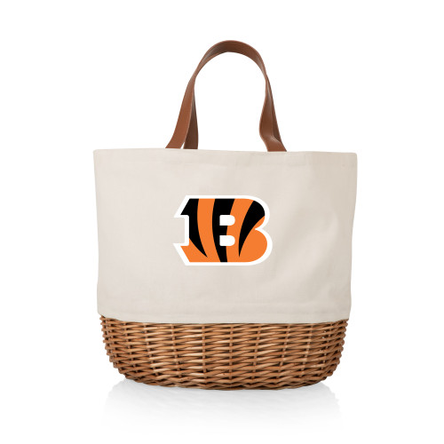 Cincinnati Bengals Promenade Picnic Basket, (Beige Canvas)