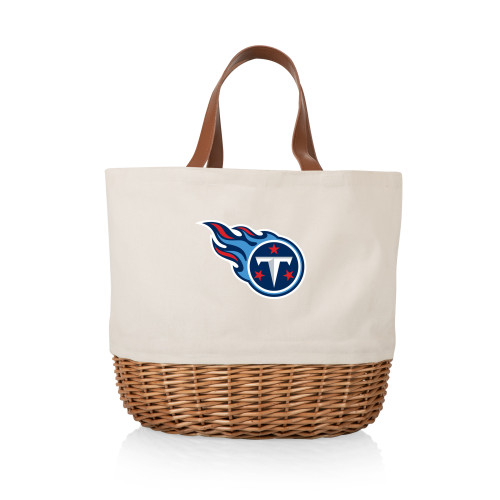 Tennessee Titans Promenade Picnic Basket, (Beige Canvas)