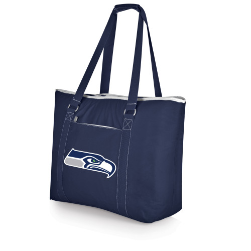 Seattle Seahawks Tahoe XL Cooler Tote Bag, (Navy Blue)