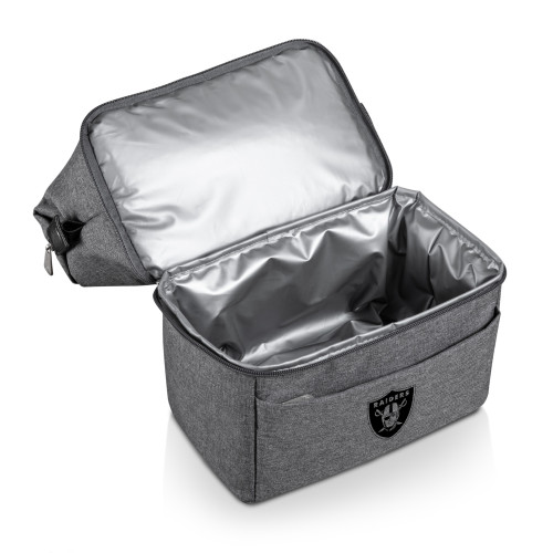 Las Vegas Raiders Urban Lunch Bag Cooler, (Gray with Black Accents)