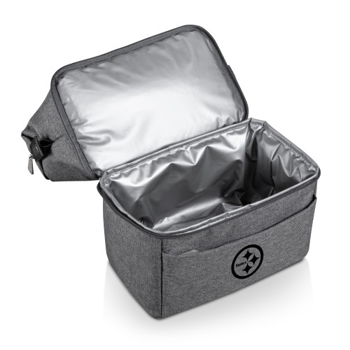 Pittsburgh Steelers Urban Lunch Bag Cooler, (Gray with Black Accents)