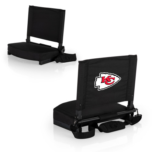 Kansas City Chiefs Gridiron Stadium Seat, (Black)