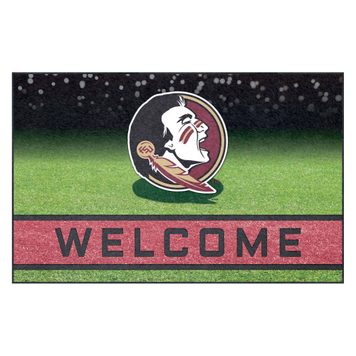 Florida State University Crumb Rubber Door Mat 18"x30"