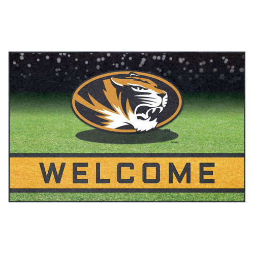 University of Missouri Crumb Rubber Door Mat 18"x30"