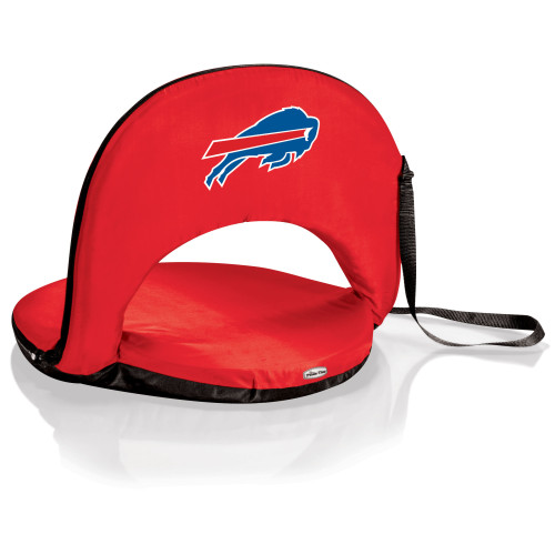 Buffalo Bills Oniva Portable Reclining Seat, (Red)