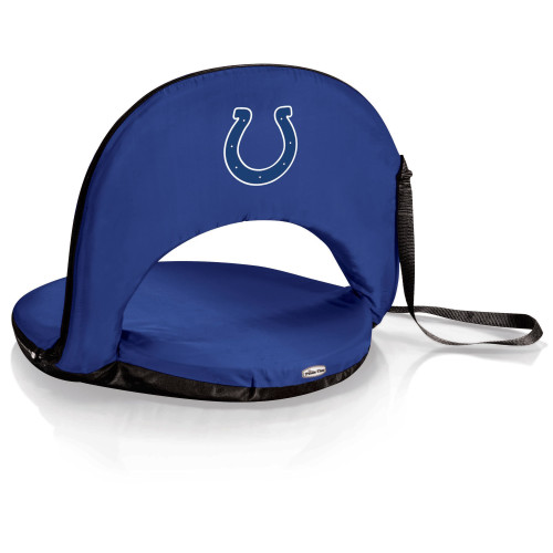 Indianapolis Colts Oniva Portable Reclining Seat, (Navy Blue)