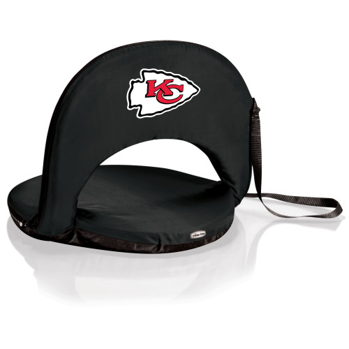 Kansas City Chiefs Oniva Portable Reclining Seat, (Black)