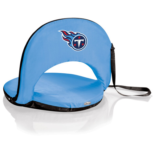 Tennessee Titans Oniva Portable Reclining Seat, (Sky Blue)
